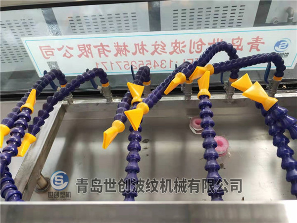 预应力波纹管制管机