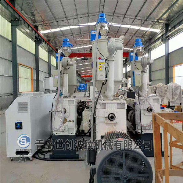 HDPE三层复合管挤出机